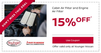 Engine Air Filter or Cabin Air Filter
